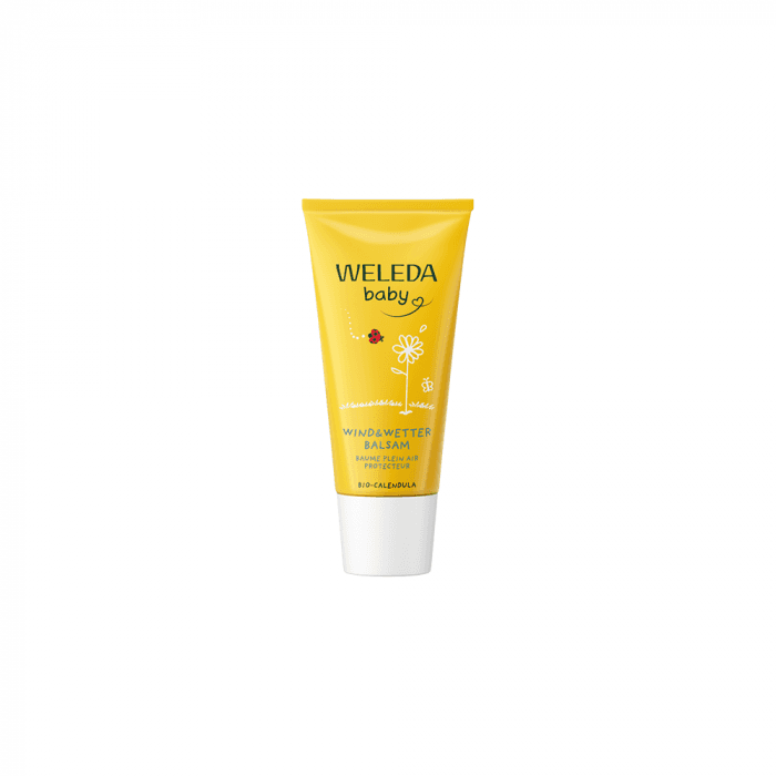WELEDA, apsauginis kremas nuo vėjo ir šalčio su medetkomis, CALENDULA BABY, 30 ml