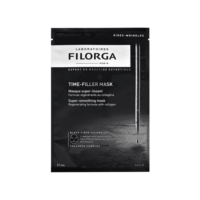 FILORGA lakštinė veido kaukė odai su ryškėjančiomis raukšlėmis TIME-FILLER MASK, 1 vnt., 1 vnt., 23 g-1