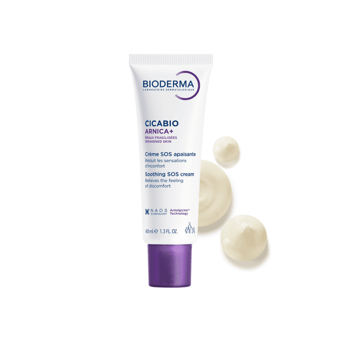 BIODERMA raminantis ir diskomfortą mažinantis kremas CICABIO ARNICA+, 40 ml-1