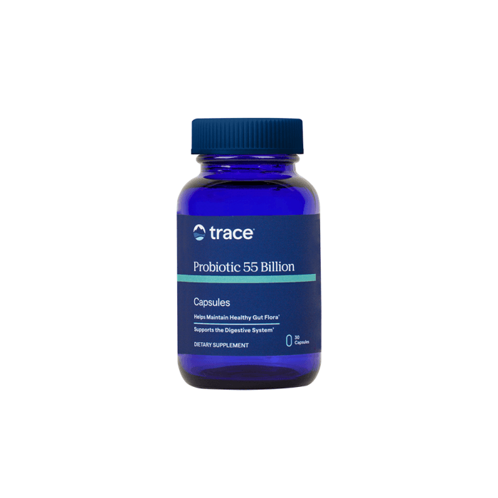TRACE MINERALS Probiotikai 55 milijardai, 30 tablečių