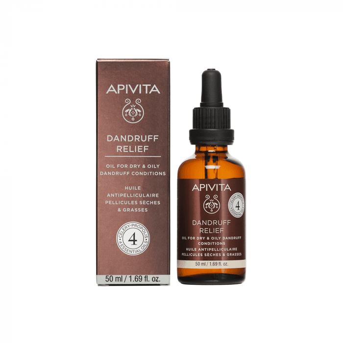 APIVITA plaukų aliejus nuo pleiskanų, 50 ml-1