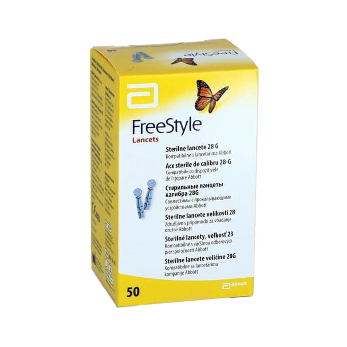FREESTYLE lancetai, 50 vnt.