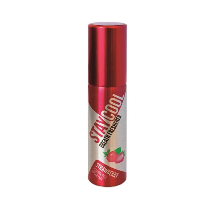 STAY COOL burnos gaiviklis, braškių skonio, 20 ml