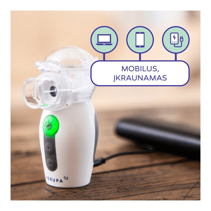 HERUPA belaidis inhaliatorius SMART MESH, 1 vnt.-1