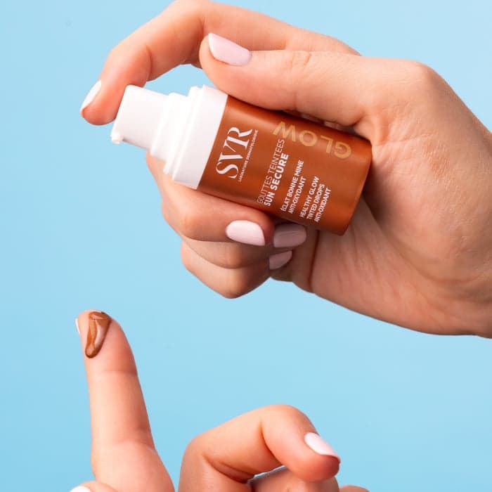 SVR SUN kreminis bronzantas praturtintas antioksidantais SECURE GLOW DROPS, 15 ml-1