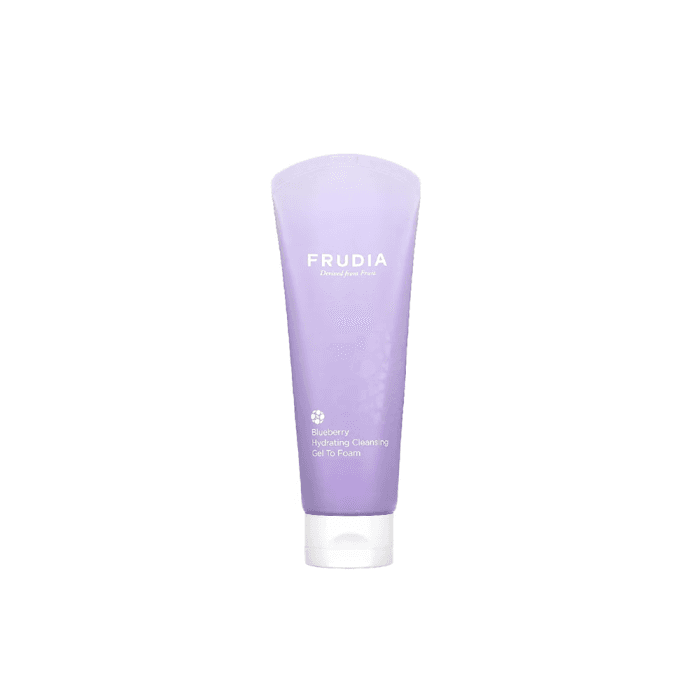FRUDIA valomosios putos su mėlynėmis BLUEBERRY HYDRATING CLEANSING GEL TO FOAM, 145 ml