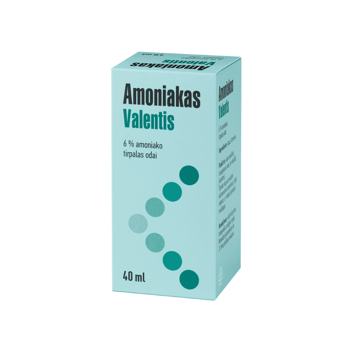 VALENTIS amoniako tirpalas odai 6%, 40 ml-1