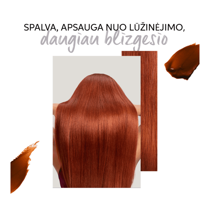 WELLA PROFESSIONALS vario atspalvį suteikianti kaukė COLOR FRESH MASK COPPER GLOW, 150 ml-1