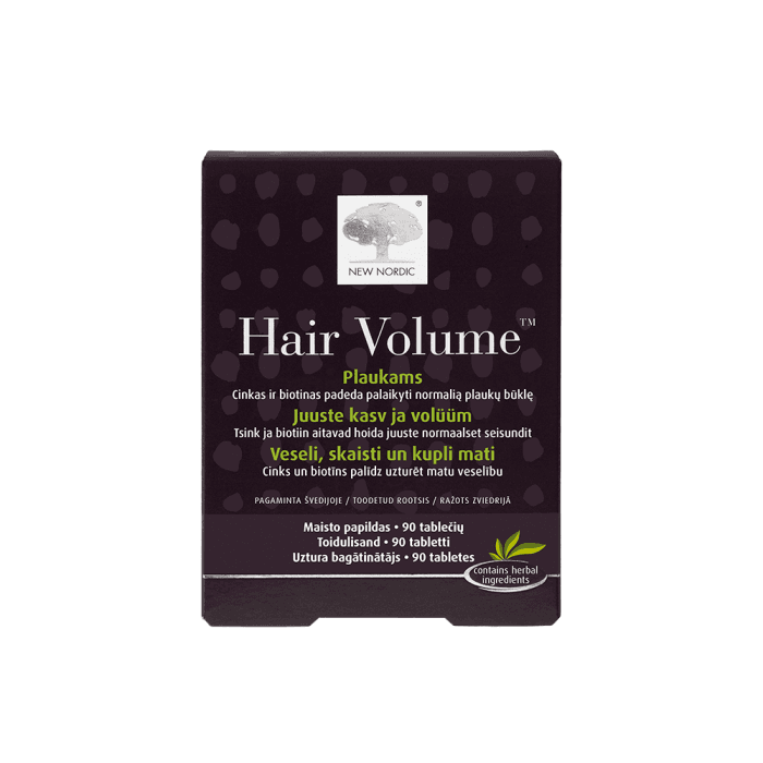 HAIR VOLUME, 90 tablečių