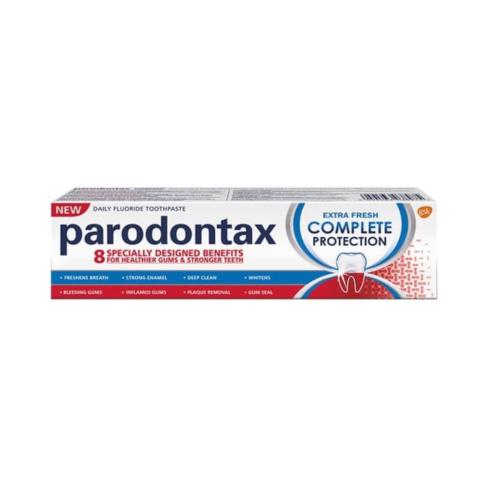 PARODONTAX dantų pasta COMPLETE PROTECTION EXTRA FRESH, nuo 12 m., 75 ml