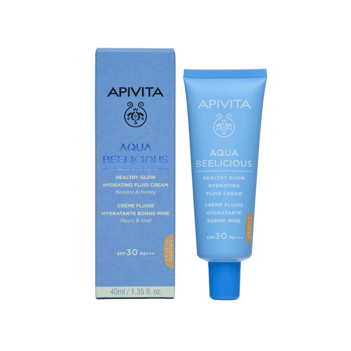 APIVITA, lengvas toninis kremas AQUA BEELICIOUS, SPF30, 40 ml-1