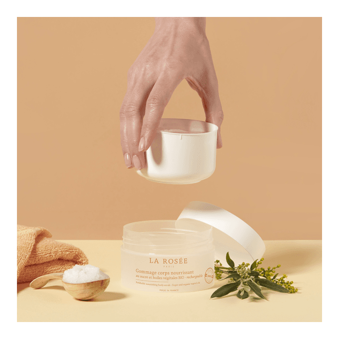 LA ROSÉE kūno šveitiklis sausai odai NOURISHING BODY SCRUB, 200 ml-1