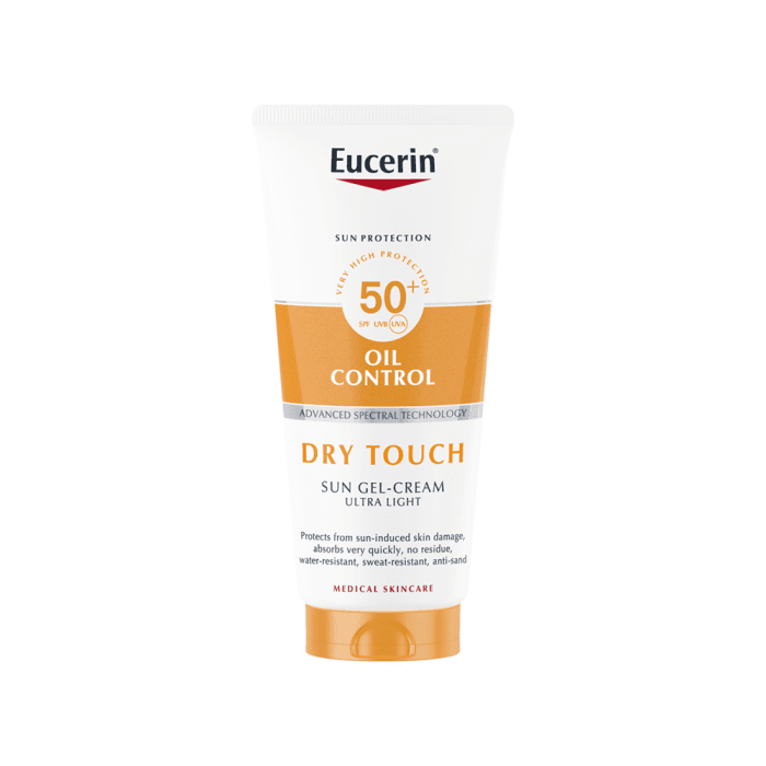 EUCERIN gelis-kremas kūnui OIL CONTROL DRY TOUCH, SPF 50+, 200 ml