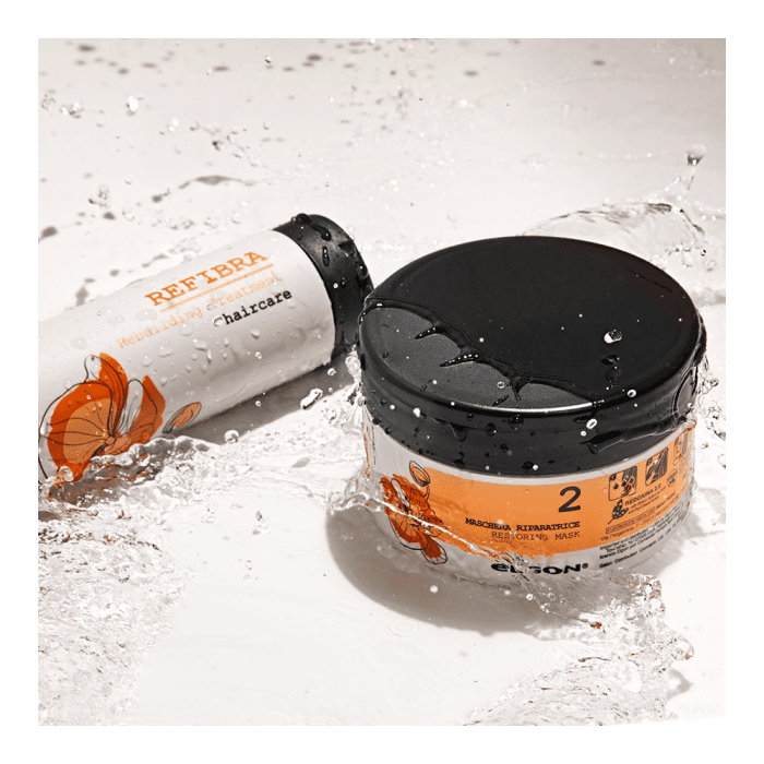 ELGON kaukė pažeistiems plaukams REFIBRA RESTORING, 250 ml-1