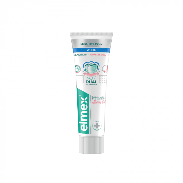 ELMEX dantų pasta Sensitive Plus Sensitive+Gum Gentle White, 75 ml-1