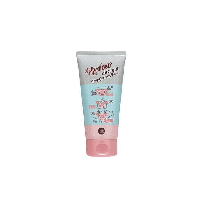 HOLIKA HOLIKA prausiamosios veido putos su kolagenu PIG CLEAR DUST OUT, 150 ml