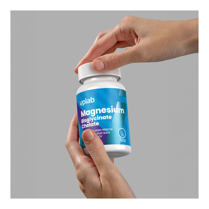 Vplab Magnesium Bisglycinate Chelate, 60 kapsulių-1