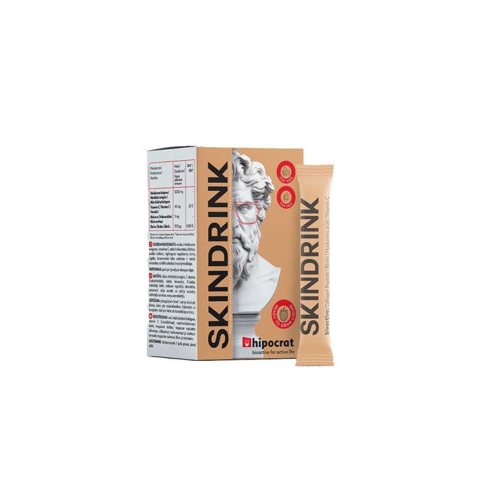 Hipocrat SKINDRINK gelis, 14 pakeliai