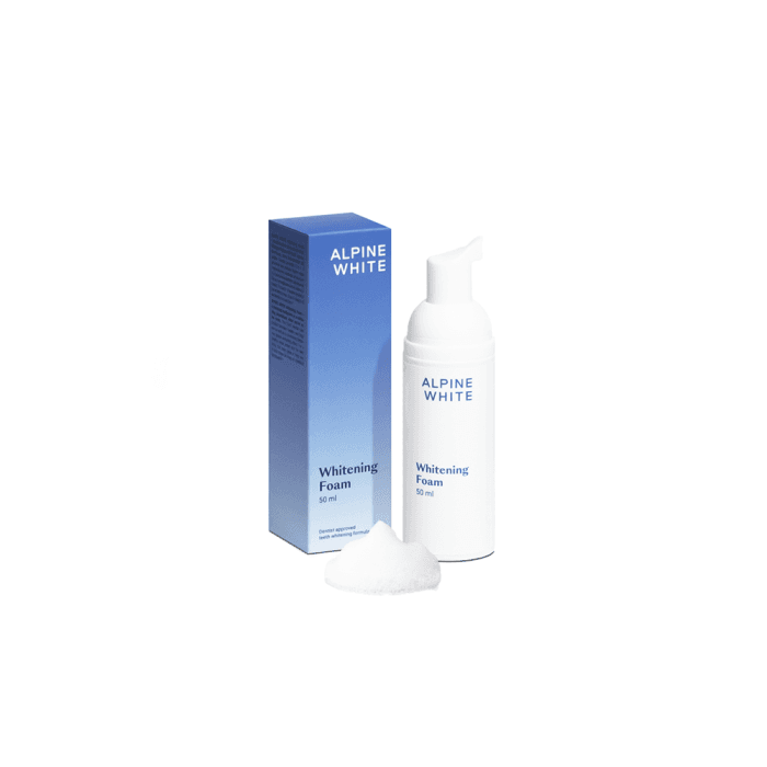 ALPINE WHITE, Balinančios dantų putos, 50ml, 50 ml