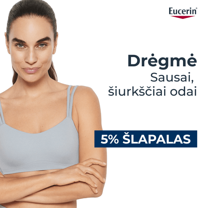 EUCERIN drėkinamasis kūno losjonas sausai odai  su 5 % šlapalo UREA REPAIR, 250 ml-1