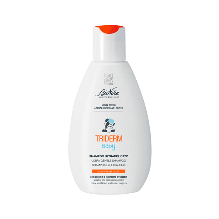 BIONIKE ypač švelnus vaikiškas šampūnas TRIDERM BABY, 200 ml