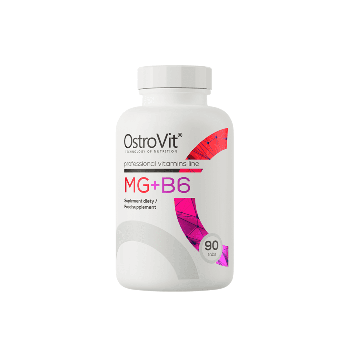 OSTROVIT MG + B6 90 tabs, 90 Tabletės