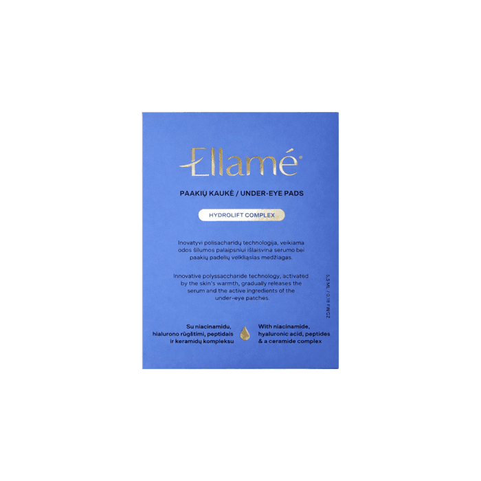 ELLAME paakių kaukė HYDROLIFT COMPLEX, 1 vnt., 5.5 ml