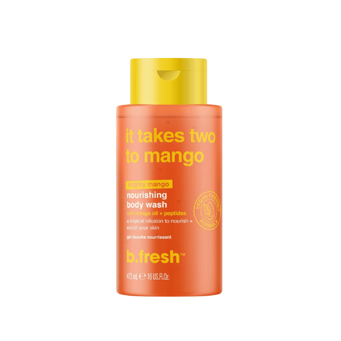 B.FRESH maitinamasis kūno prausiklis IT TAKES TWO TO MANGO, 473 ml