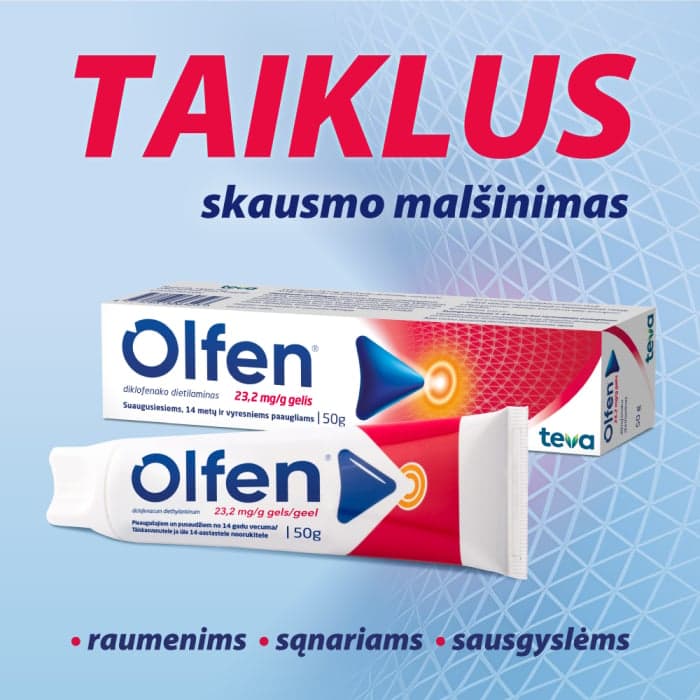 OLFEN, 23,2  mg/g, 50 g, Gelis, N1-1