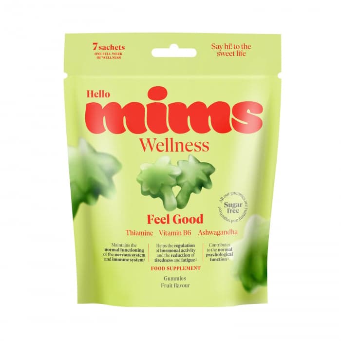 MIMS, WELLNESS maisto papildas, 35 guminukų