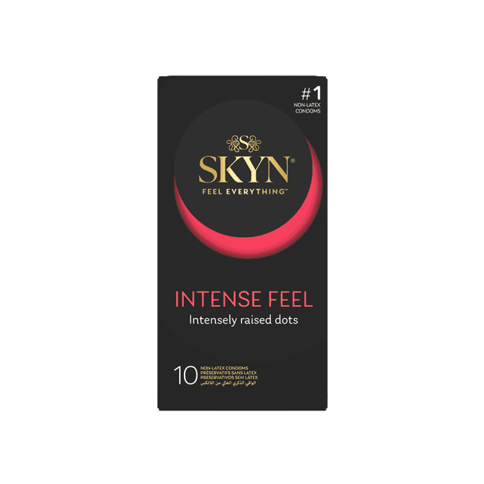 LIFESTYLES prezervatyvai SKYN INTENSE FEEL, 10 vnt.-1
