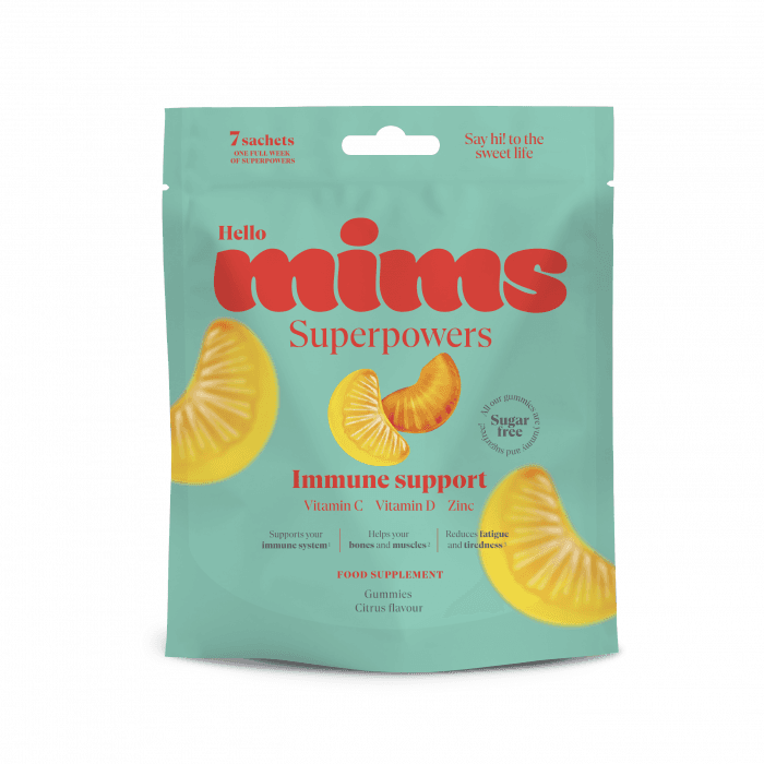MIMS, IMUNITETUI, maisto papildas, 35 guminukų