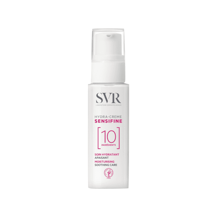 SVR veido kremas, itin jautriai, alergiškai odai SENSIFINE HYDRA, 40 ml