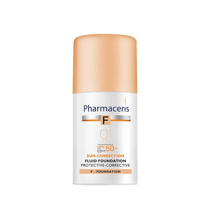 PHARMACERIS F pudra PROTECTIVE CORECTIVE, SPF50, Nr. 1, 30 ml