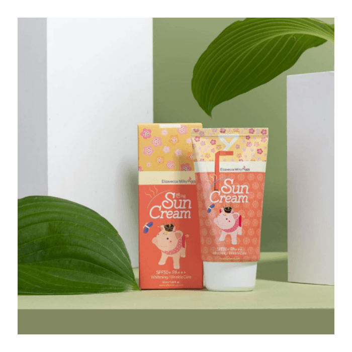 ELIZAVECCA kremas nuo saulės SPF50+, Milky Piggy Sun Cream, 50 ml-1