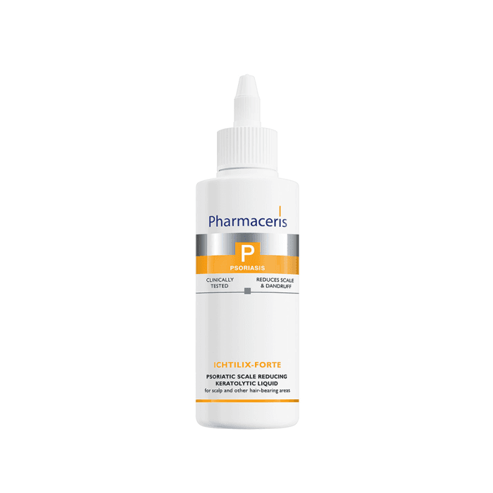PHARMACERIS P, ICHTILIX FORTE priemonė skalpui ir kūnui, pleiskanojančiai, sudirgusiai odai, 125 ml
