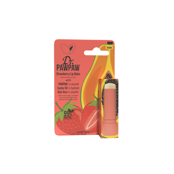 DR. PAWPAW lūpų pieštukas STRAWBERRY, 4g, 4 g