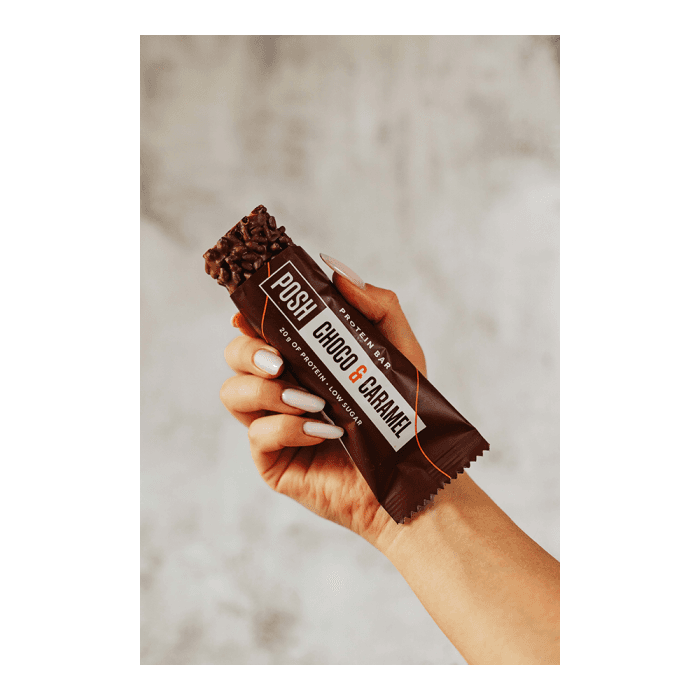 ICONFIT POSH baltyminis batonėlis Choco & Caramel, 55 g-1