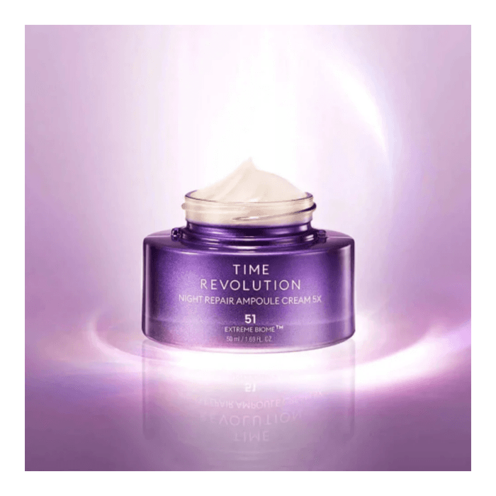 MISSHA naktinis veido kremas, Time Revolution Night Repair Ampoule Cream 5X, 50 ml-1