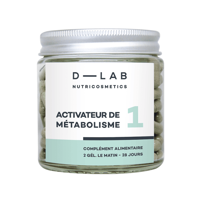 D-LAB Nutricosmetics „Activateur de Metabolisme“ (Maisto papildai metabolizmui), 56 Kapsulės