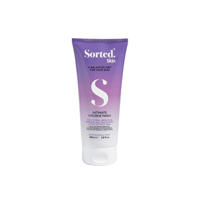 SORTED SKIN  Intymios higienos prausiklis su prebiotikais, 200 ml