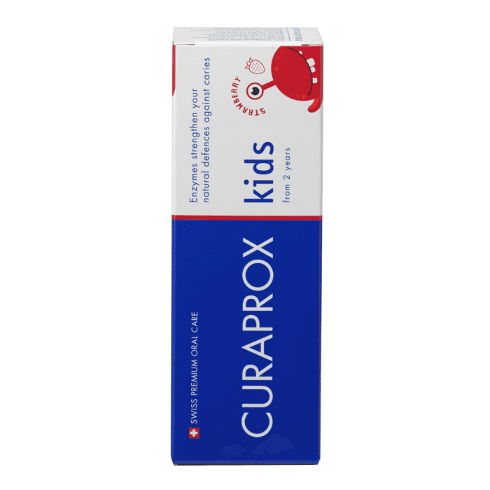 CURAPROX dantų pasta vaikams KIDS, nuo 2 m., braškių skonio, 60 ml-1