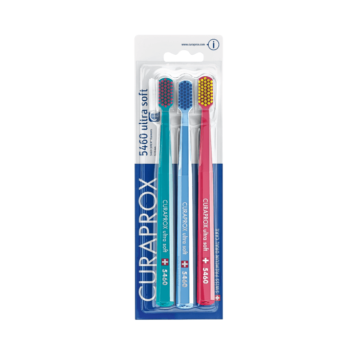 CURAPROX dantų šepetėlių rinkinys CS 5460 ULTRA SOFT, 3 vnt.-1