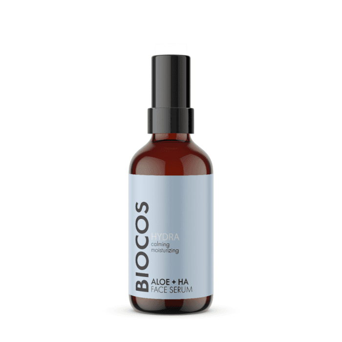 BIOCOS alavijų serumas su hialuronu ALOE + HA, 100 ml
