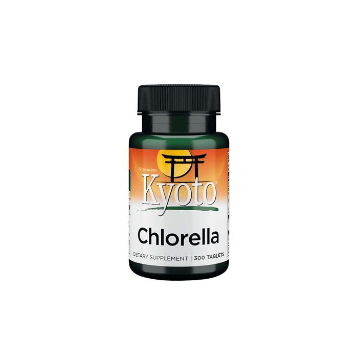 Chlorella (Chlorelė) Kyoto, 300 tablečių