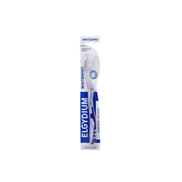 ELGYDIUM dantų šepetėlis balinamasis WHITENING Soft, minkštas, 1 vnt.