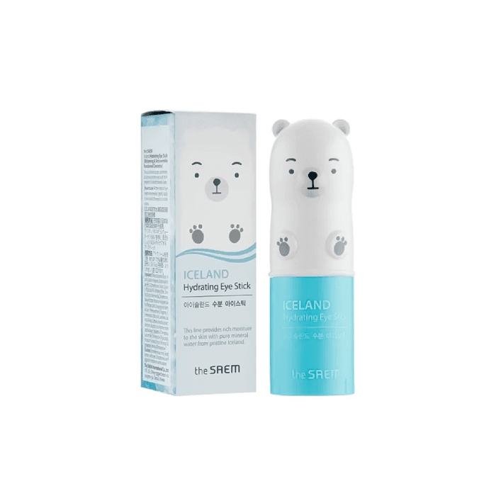 THE SAEM pieštukinė priemonė paakiams ICELAND HYDRATING EYE STICK, 7 g-2