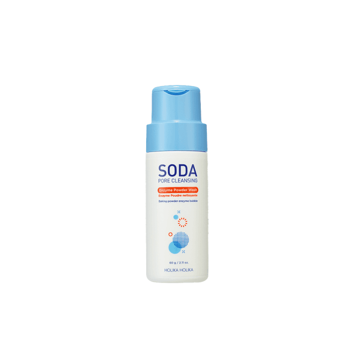 HOLIKA HOLIKA veido valymo pudra SODA PORE CLEANSING ENZYME POWDER WASH, 60 g
