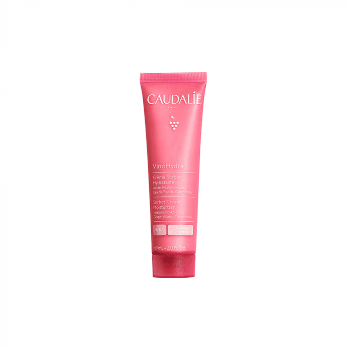 CAUDALIE veido kremas su hialuronu VINOHYDRA SORBET CREAM MOISTURIZER, 60 ml