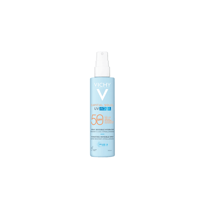 VICHY nepermatomas apsauginis purškiklis SPF50 , CAPITAL SOLEIL, 150 ml